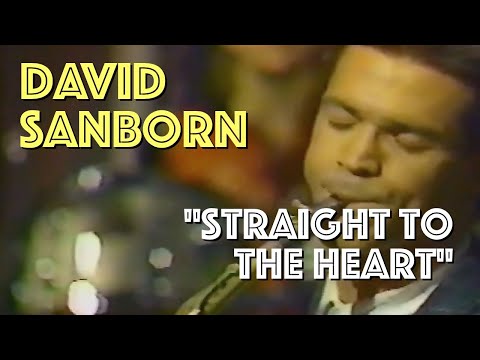 Rare Sanborn Feature Performance on Letterman Show