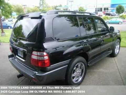 2004 TOYOTA LAND CRUISER, $31990 at Titus-Will Olympia Used in OLYMPIA, WA