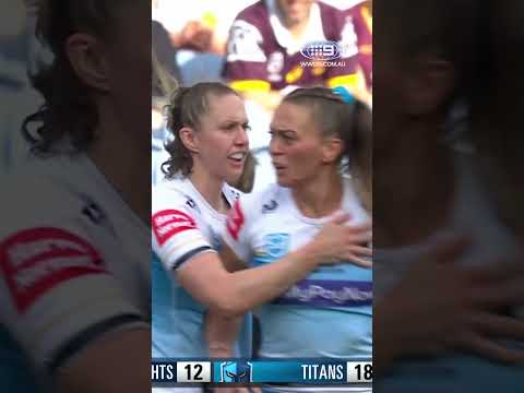 It's ON! 🥊🔥 #NRLWGF #9WWOS  #NRL  #NRLW