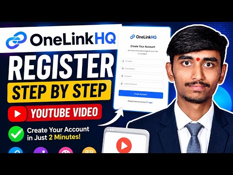 OneLinkHQ Me Free Account Kaise Banaye? | Beginner Guide thumbnail