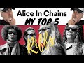 TOP 5 Alice In Chains Guitar Riffs