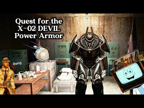 Farting around to find the X-02 Hellfire DEVIL Power Armor : Fallout 4