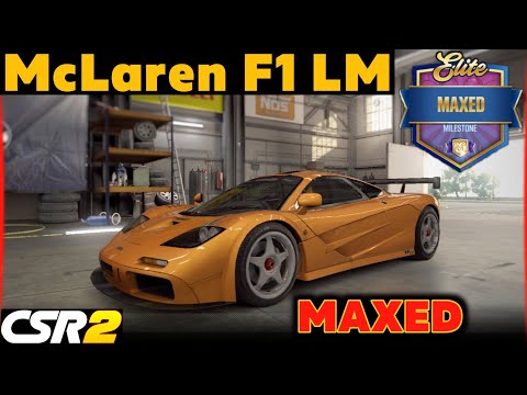 CSR2 McLaren F1 LM | TUNE & SHIFT | CSR RACING 2