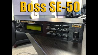 Video thumbnail for Boss SE50 DEMO by Clifton Wright