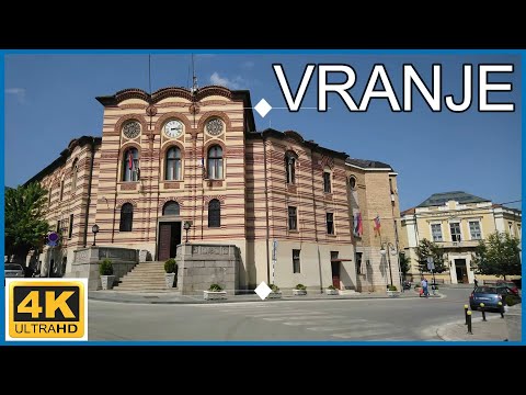 [4K] Vranje - Serbia🇷🇸Walking Tour - City Centre