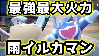 イルカマン、ペリッパーの「超火力がクセになる」雨構築を紹介します【ポケモンSV】