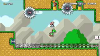 Super Mario Maker - Pit of Panga: Springfield beaten