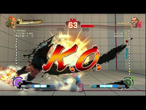 USFIV~ Dhalsim (N1NOMAE) vs.  Balrog (ice0age r) HD