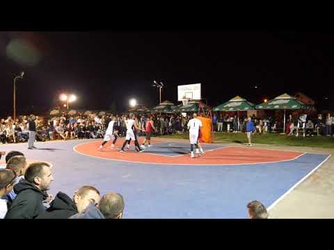 Ulični basket Pale - FIBA Satellite 3x3 2018 - finale: Džakovi 3x3 - 3x3 Sremska Mitrovica 21:16
