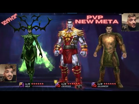 TIMELINE BATTLE NEW PVP META - HELA AND GILGAMESH DESTROYING AUTOPLAY EVERYONE | Marvel Future Fight