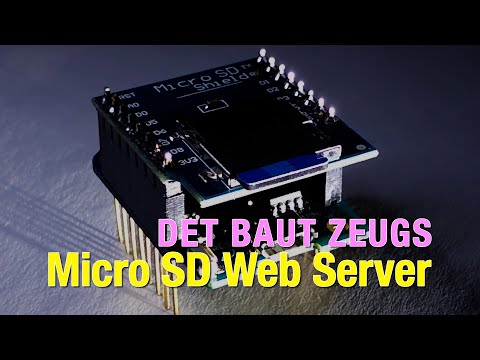 Det baut Zeugs - Micro SD Web Server