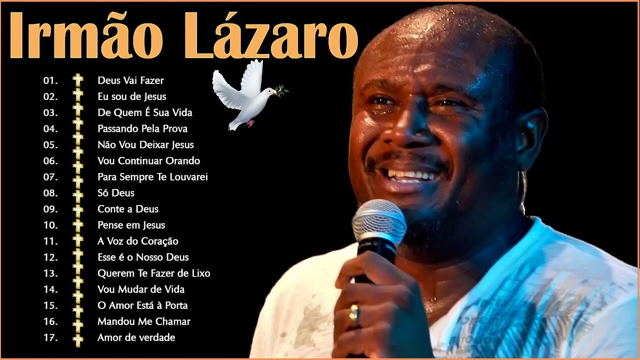 LÁZARO (IRMÃO LÁZARO) - EU TE AMO TANTO, TESTEMUNHO E LOUVOR, PASSANDO PELA PROVA (DVD COMPLETO)