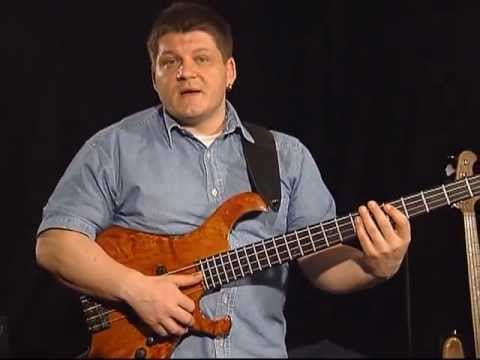 Jens Handreka Bass Techniken, Slapping,open hammering, aus DVD"A Band Concept"