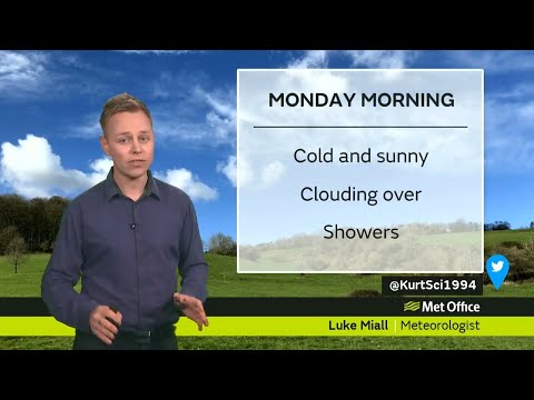 Monday morning forecast - 18/03/19
