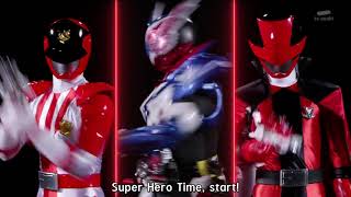 Download lagu NEW Super Hero Time - Kamen Rider Build & Kaitou Sentai LupinRanger VS Keisatsu Sentai PatRanger mp3