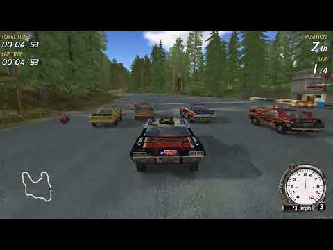 FlatOut Gameplay Part 20 [4K 60FPS PC] No Commentary