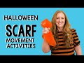 Halloween Scarf Movement Activity Tutorials| Five Little Pumpkins | Ghost of John + More Halloween Scarf Movement Activity Tutorials| Five Little Pumpkins | Ghost of John + More