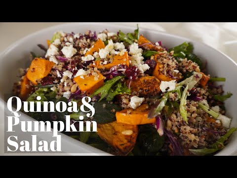 Ultimate Quinoa & Roasted Pumpkin Salad Recipe | Best Quinoa Salad Recipe | Must Try
