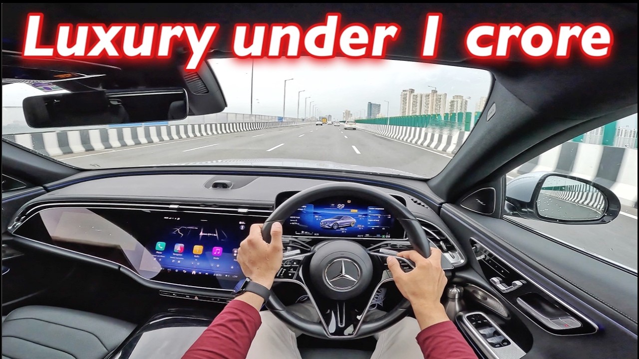 Mercedes E Class E450 Long Drive Review POV @IndianTorque