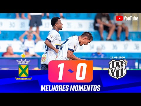 Gols e lances de Santo André x Ponte Preta