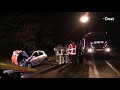 Vrouw gewond na botsing met auto achterop vrachtwagen op N35 bij Haarle