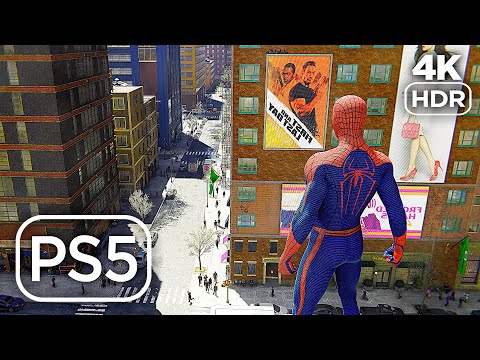 Spider-Man Remastered [PS5™4K HDR Ray Tracing] Graphics Gameplay