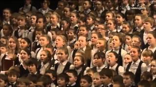 Russian National Anthem - Children's Choir At The Mariinsky Theatre St. Petersburg