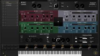 Pad Motion & Pad Motion Layers Side by Side