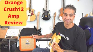 Video thumbnail for Orange Crush 12 Amp Review and Demo by Dyce Kimura