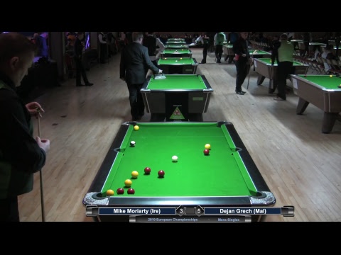 2019 Mens European Championships - Mike Moriarty (Ire) v Dejan Grech (Mal)