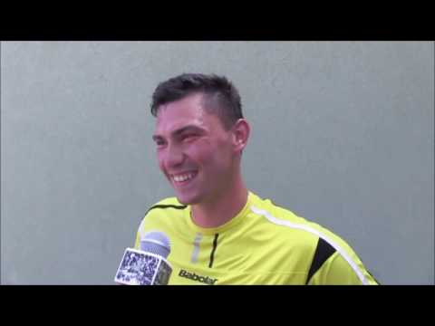 David Prokop po výhře v prvním kole kvalifikace turnaje Svijany Open v Liberci