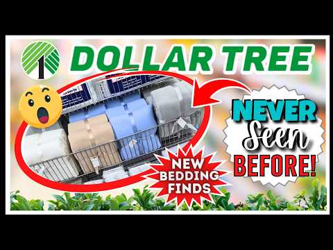 🔥 DOLLAR TREE Haul Items JUST HIT the Shelves! NEW Bedding & Linen Finds Never Seen Before & More!