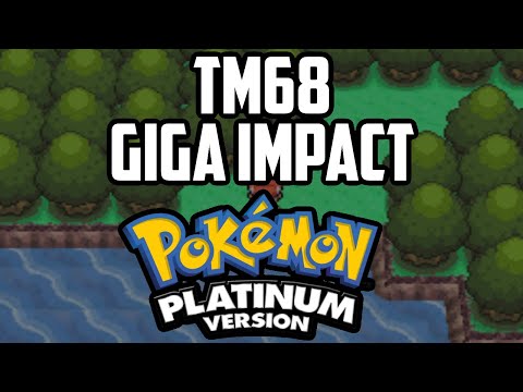 Where to Find TM68 Giga Impact - Pokémon Platinum