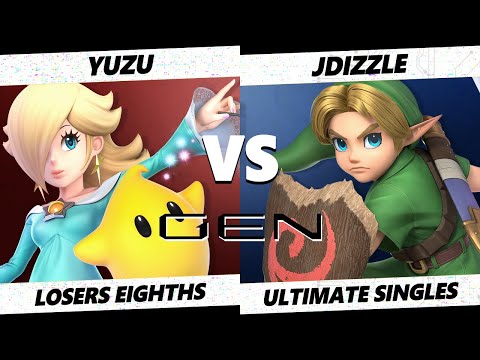 Gen 1.0 Top 8 - yuzu (Rosalina) Vs. Jdizzle (Young Link) SSBU Ultimate Tournament