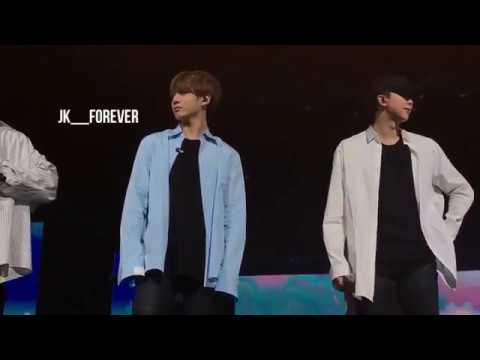 [170402] BTS The Wings Tour in Anaheim Day 2 Ending - Last Talk (Jungkook Focus) Fancam