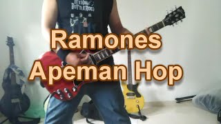 Ramones - Apeman Hop (Guitar Cover)