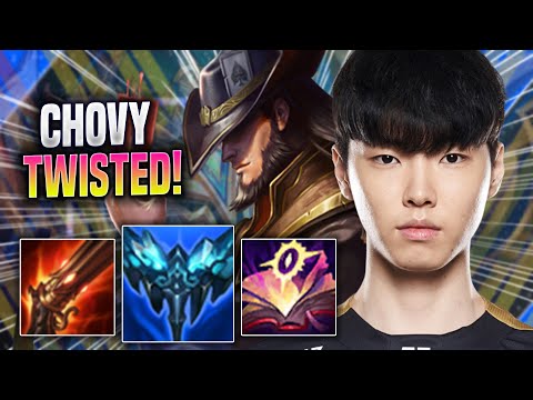 CHOVY PERFECT GAME WITH TWISTED FATE! - GEN Chovy Plays Twisted Fate MID vs Aurelion Sol!
