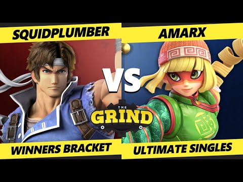 The Grind 184 - Squidplumber (Richter) Vs. AmarX (Min Min) Smash Ultimate - SSBU
