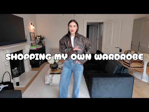 MEINEN EIGENEN KLEIDERSCHRANK EINKAUFEN | DAS STYLEN, WAS ICH BEREITS BESITZE