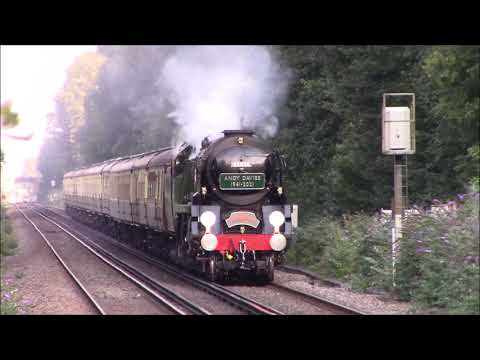 35028 Clan Line on 'Man Of Kent' Railtour 15/9/21