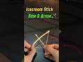 DIY Mini Bow and Arrow 🏹