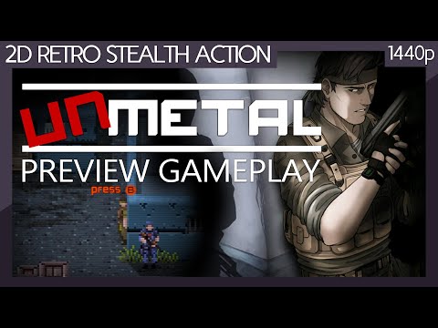 UnMetal (2021) Preview PC Gameplay (No commentary) 1440p