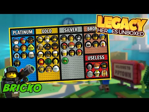 LEGO Legacy - All Heroes Ranked! (May 2020!)