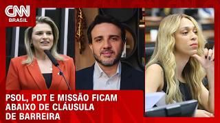 Vídeo: PSOL, PDT e Missão não passam cláusula de barreira; podem continuar relevantes? | O GRANDE DEBATE