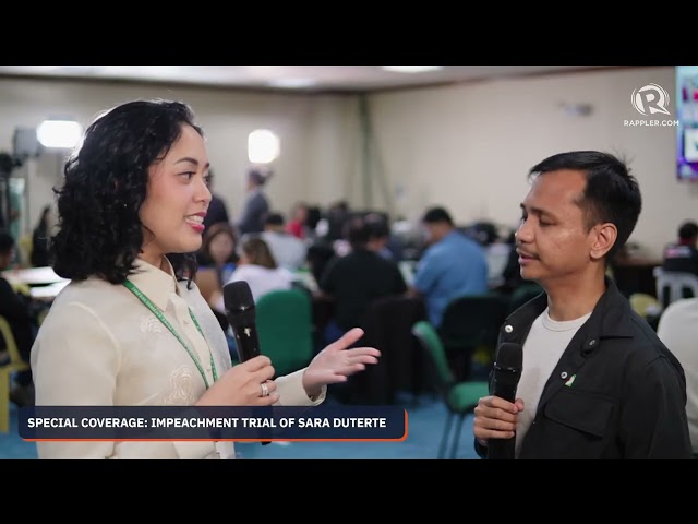 LIVE UPDATES: Impeachment trial of Vice President Sara Duterte