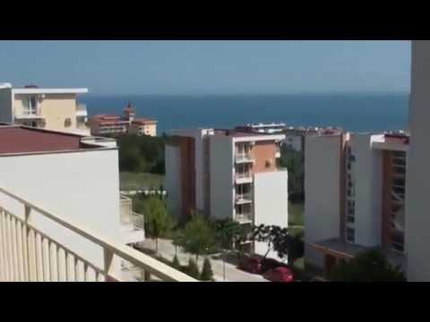 Re-sale sea view studio apartment for sale in Crown Fort Club between St.Vlas and Elenite
