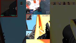 ハイド空爆が強すぎて1v5勝てるまじかｗ【VALORANT】#shorts