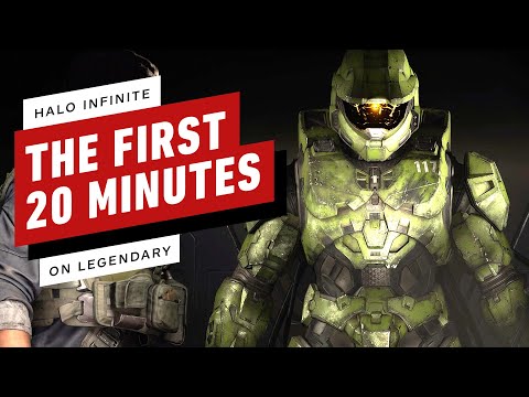 Halo Infinite Campaign: The First 20 Minutes on Legendary Difficulty 4K 60FPS