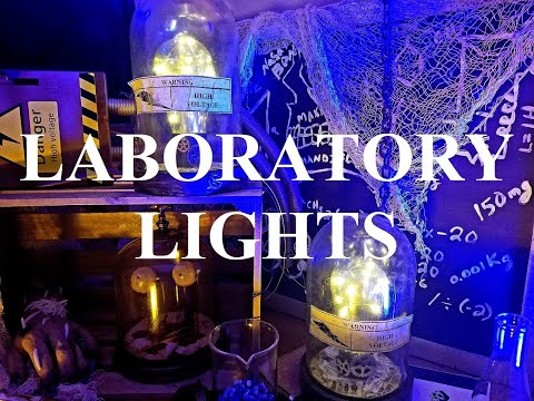 Yard Haunt/Halloween Prop How-To: Laboratory Lights