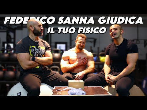 WHAT DO I THINK about the FITNESS COMMUNITY with FEDERICO SANNA - Natural or Doped Physique?